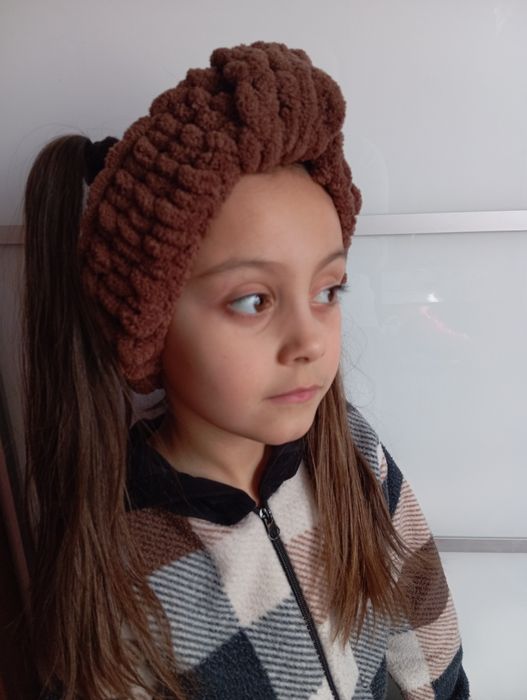 Пов'язка на голову в'язана