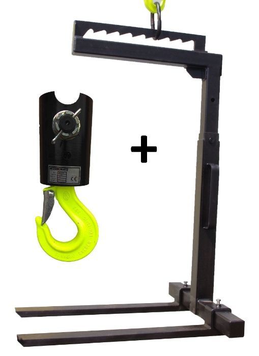 Widły Paletowe / do HDS / Grzebieniowe / 1,5 T + Hak 5 T / UDT