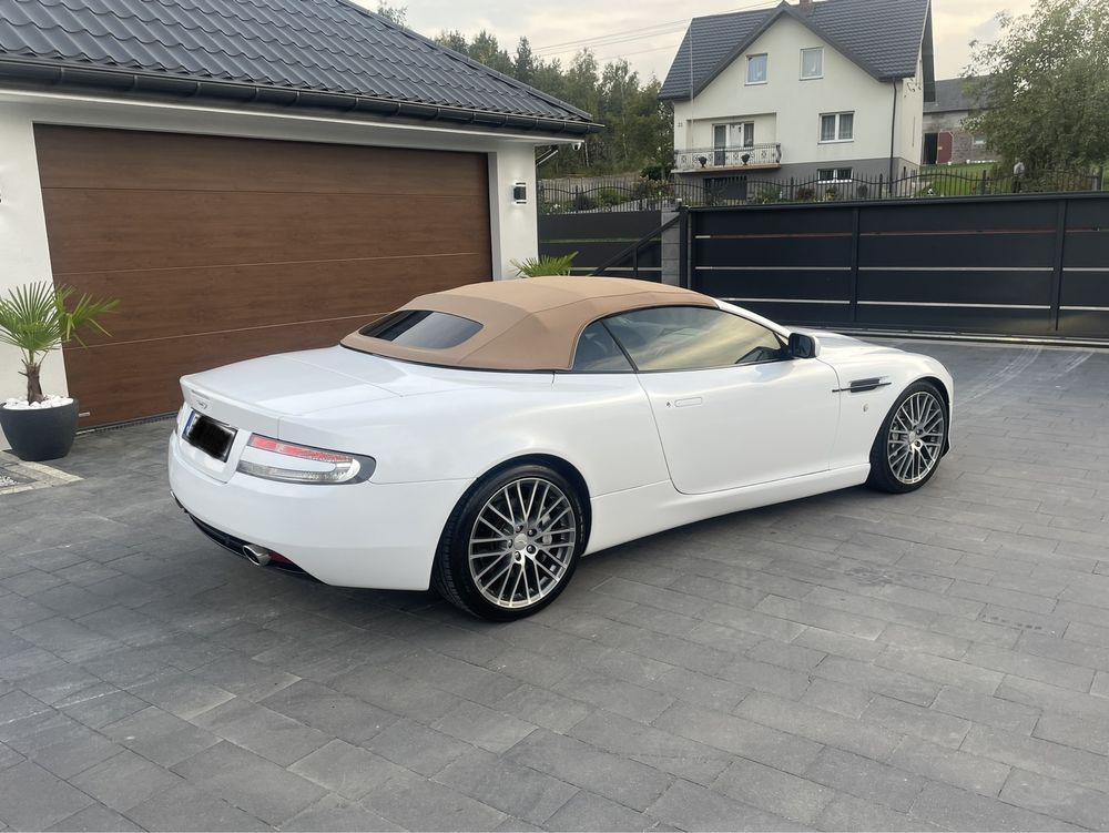 Aston Martin DB9 volante 6.0 v12 455km cabrio zamiana