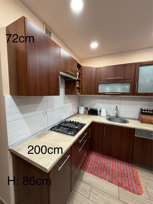 Meble kuchenne wraz z AGD w zabudowie