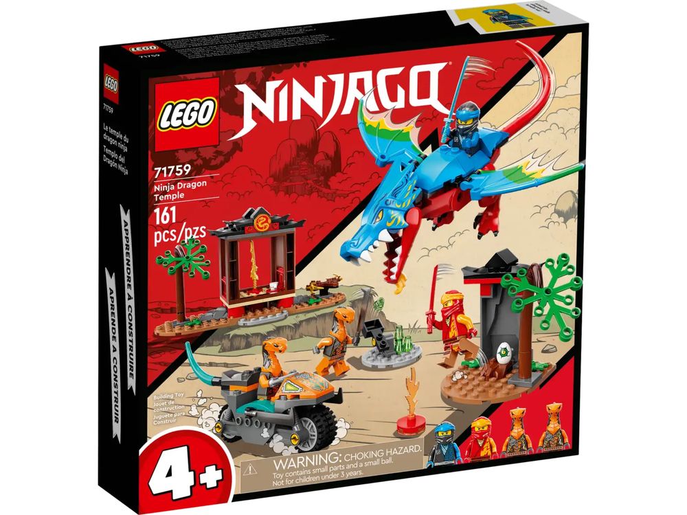 Lego Ninjago 71759 Świątynie ze smokiem Ninja