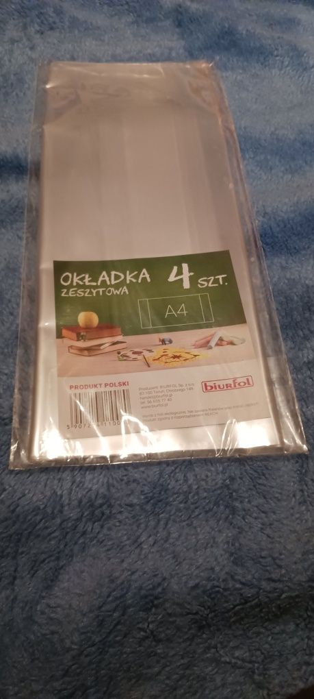 Okładka na zeszyt A4 4 szt.