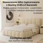 Łóżko Tapicerowane Solidny stelaż Od Producenta