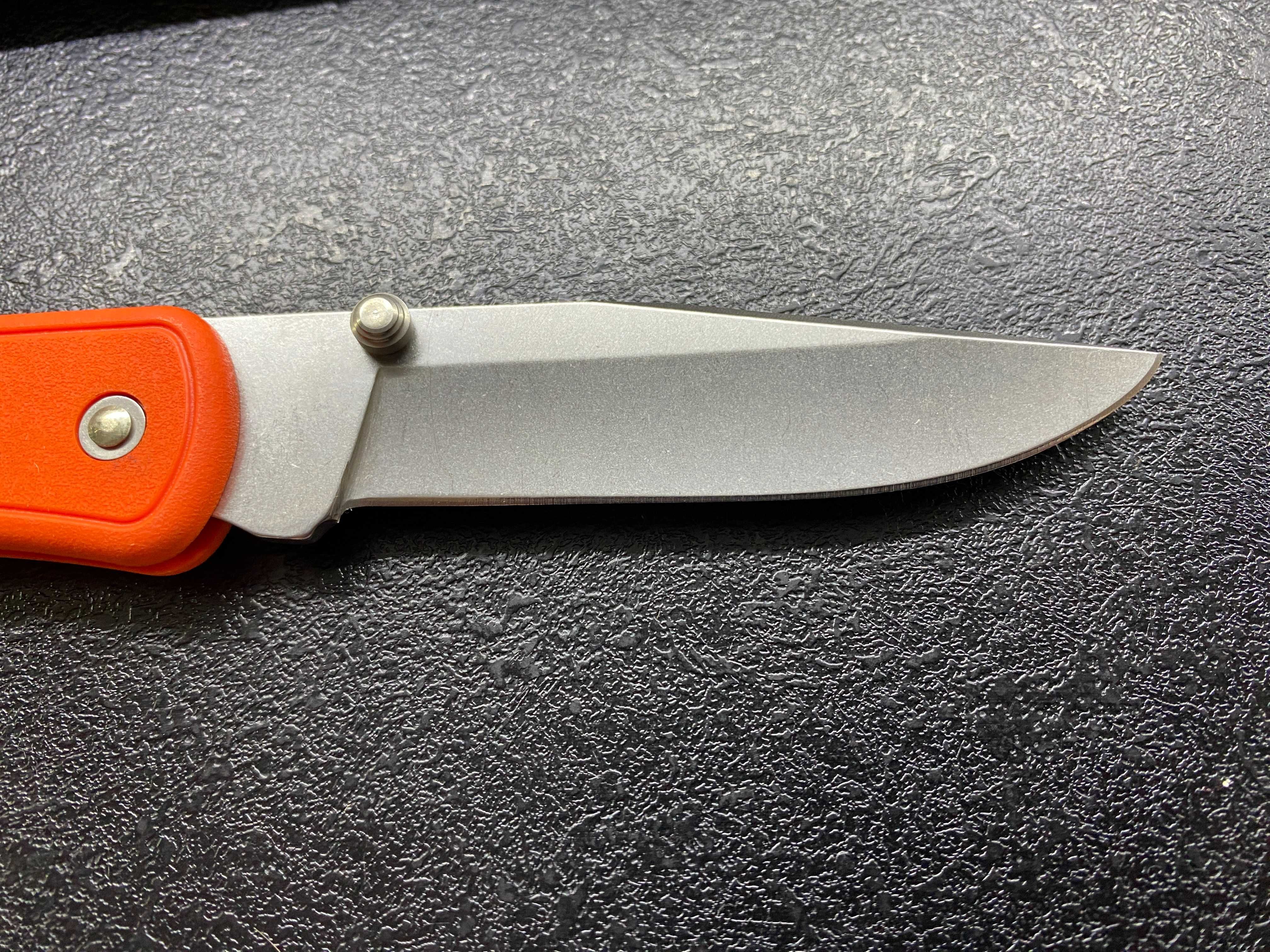 Buck 110 Slim Hunter, 420HC, помаранчевий/зелений/чорний. Оригінал
