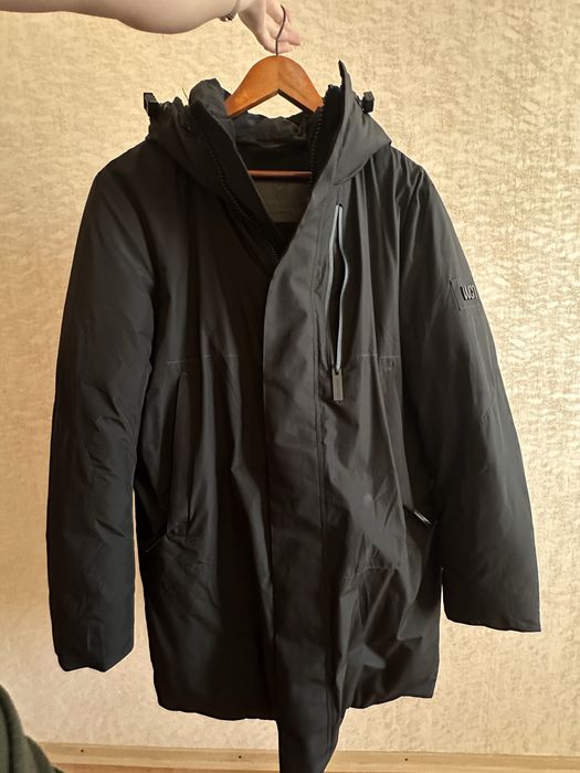 Чоловіча тепла курта подовжена на зиму, розмір L