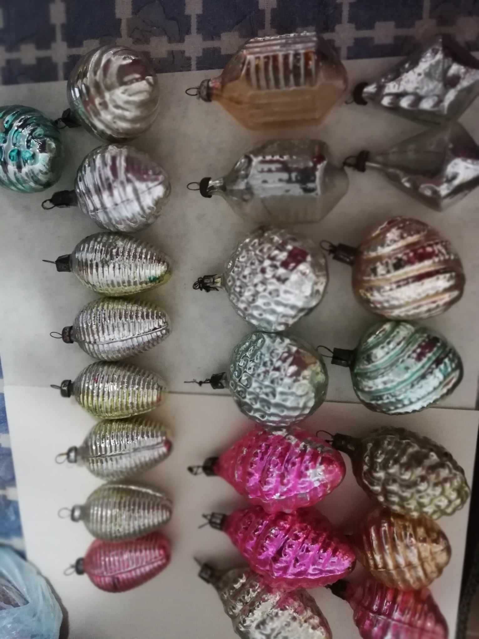 Ялинкові новорічні  іграшки скляні, СССР