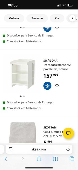 Trocador /muda fraldas
