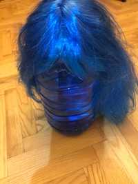 Детский праздник  Синий парик