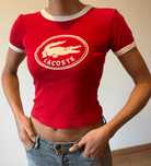 Camiseta Feminina Vintage Lacoste