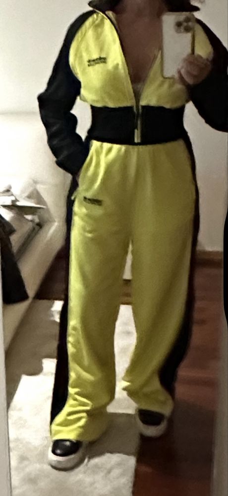 Conjunto calças e blusão Moncler & Adidas original novo