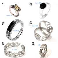 Стильные кольца для женщин и мужчин, бижутерия, перстень