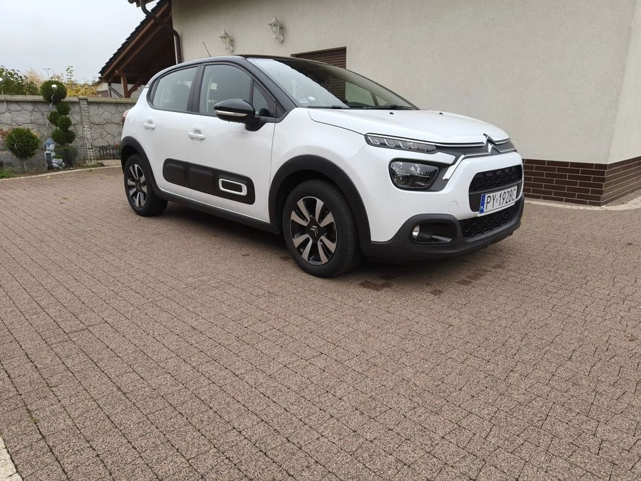 Citroën C3 Pure Tech, automat, 5 drzwi, 1.2 benzyna 110 KM rok 2021, zarejestrowa