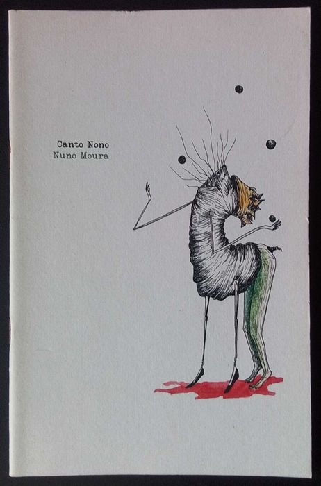 Livro de poesia: "Canto Nono", de Nuno Moura