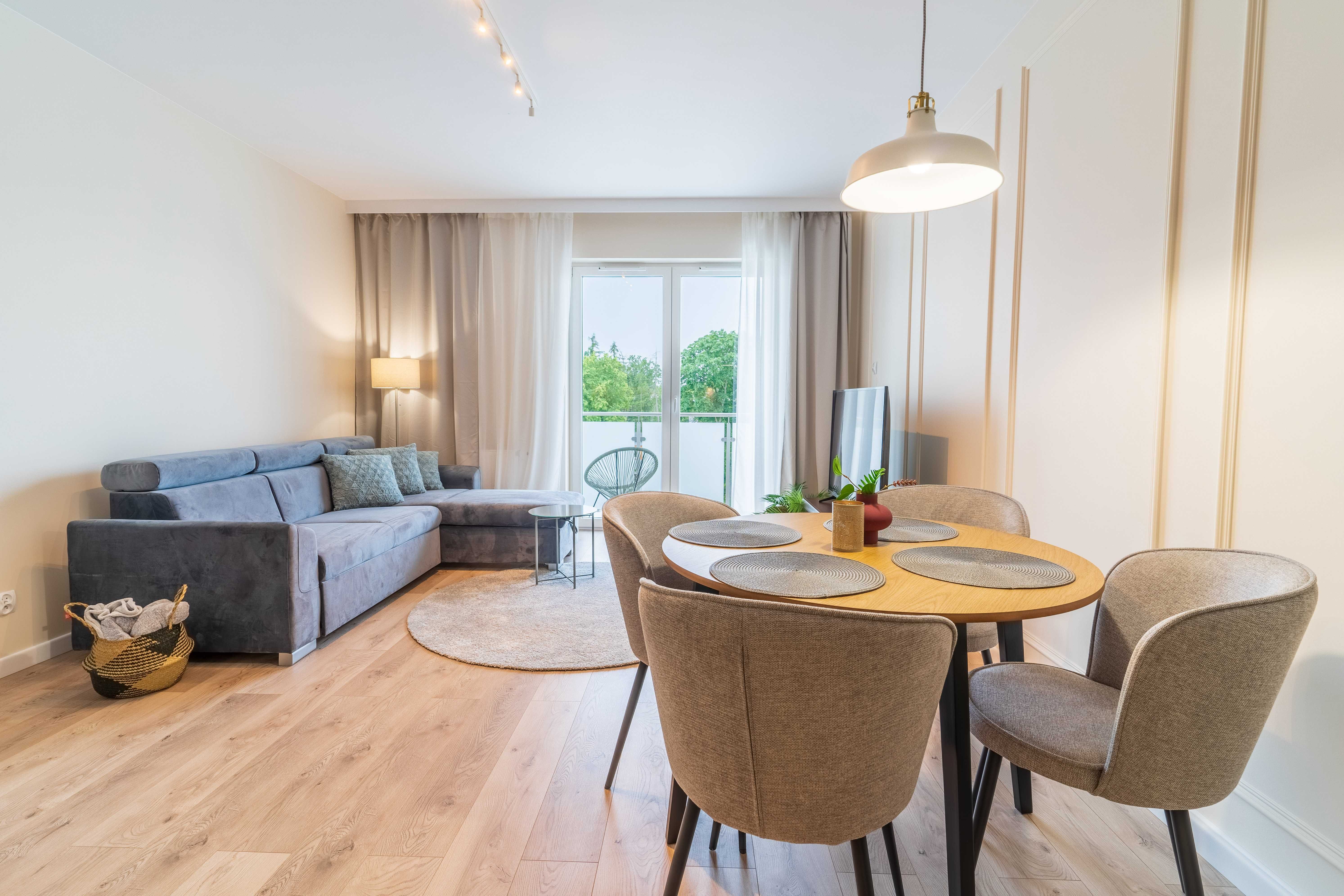 RIVERSIDE - nocleg Iława nad wodą, 2pok, TV55'+Netflix Mazury, fvat