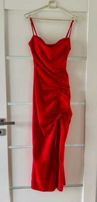 Sukienka ZARA czerwona rozmiar XS