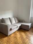 Sofá 3 lugares com chaise long reversível