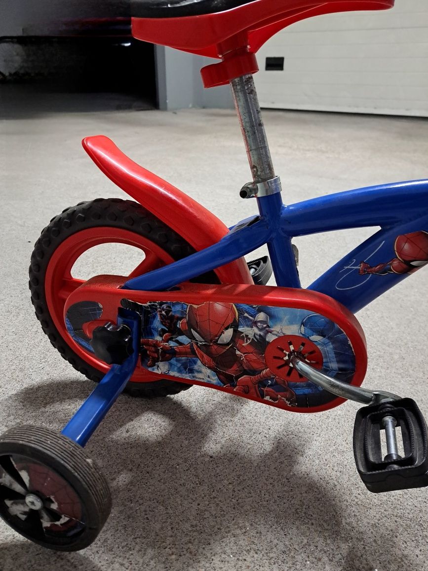 Bicicleta spider man criança