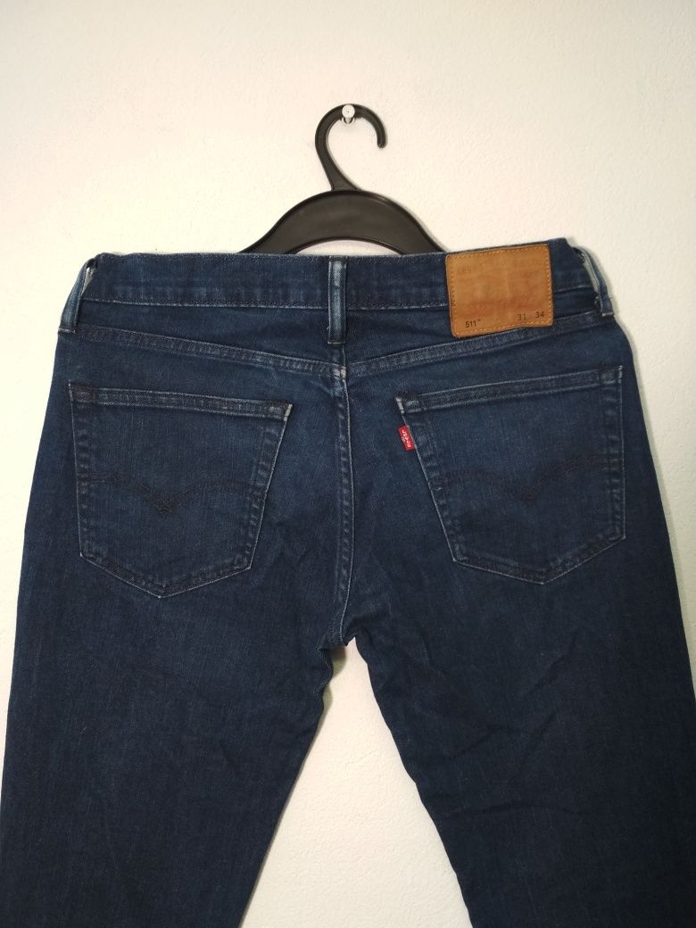 Levi's 511 jeans spodnie jeansowe dżinsy W31 L34