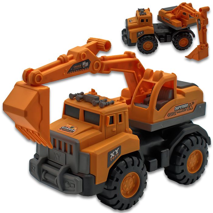 Auto koparka do piasku piaskownicy pojazd budowlany