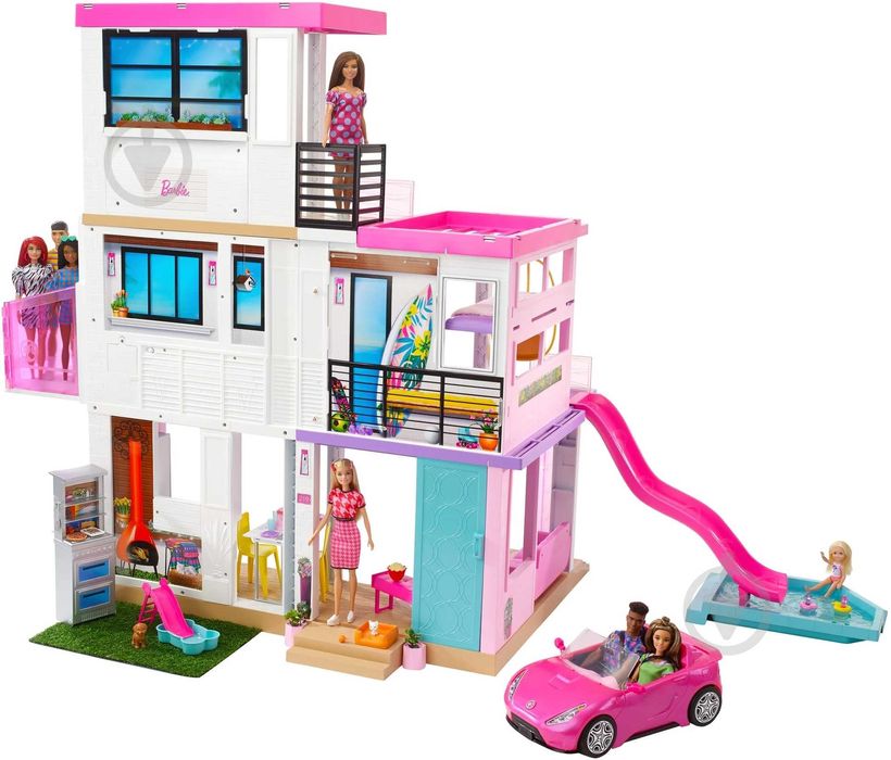 Ігровий набір Барбі Сучасний будинок мрії Barbie Dreamhouse GRG93