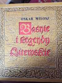 Baśnie i legendy litewskie. Oskar Miłosz. 1986 Wydawnictwo Pojezierze.