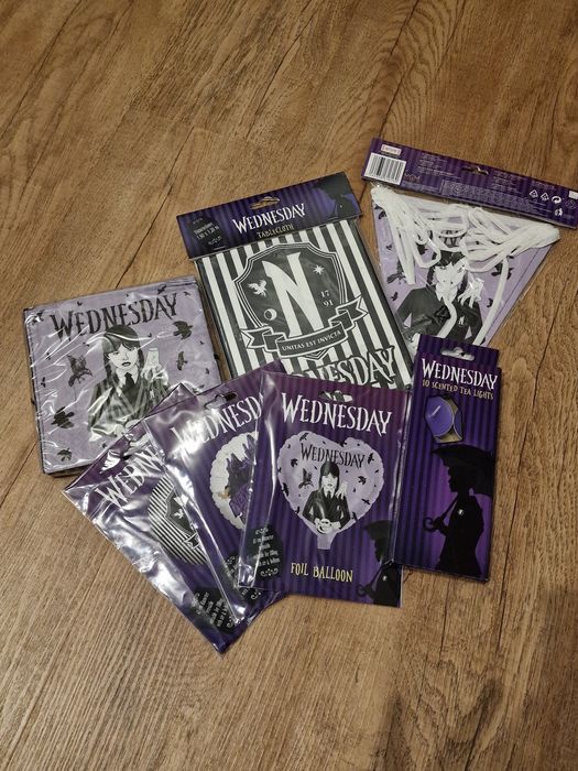Wednesday zestaw imprezowy! Party ! Urodziny!