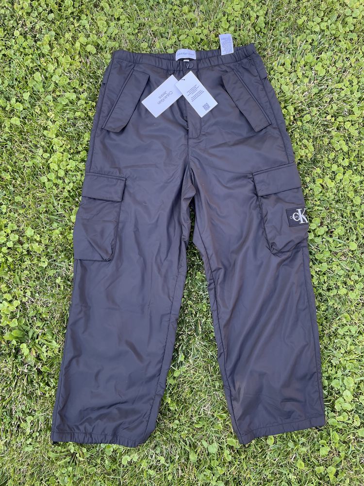 Новые штаны карго calvin klein (ck wide cargo pants) с америки s,m,l