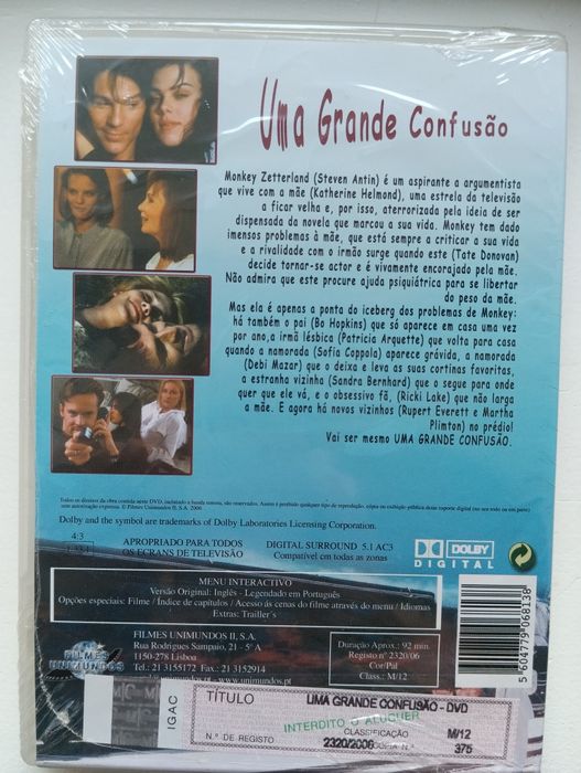 DVD uma grande confusão