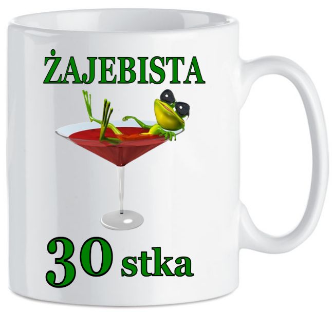 Zestaw Kubek Poduszka Na 30Stkę Prezent