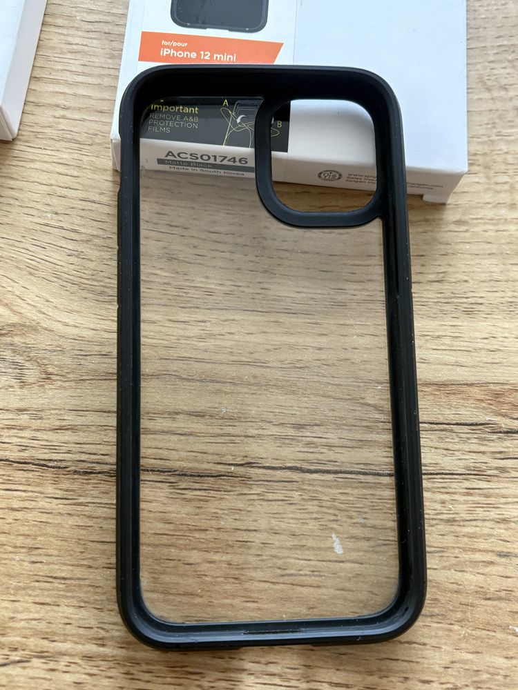 iPhone 12 Mini Case spigen ultra oraz leather orginal