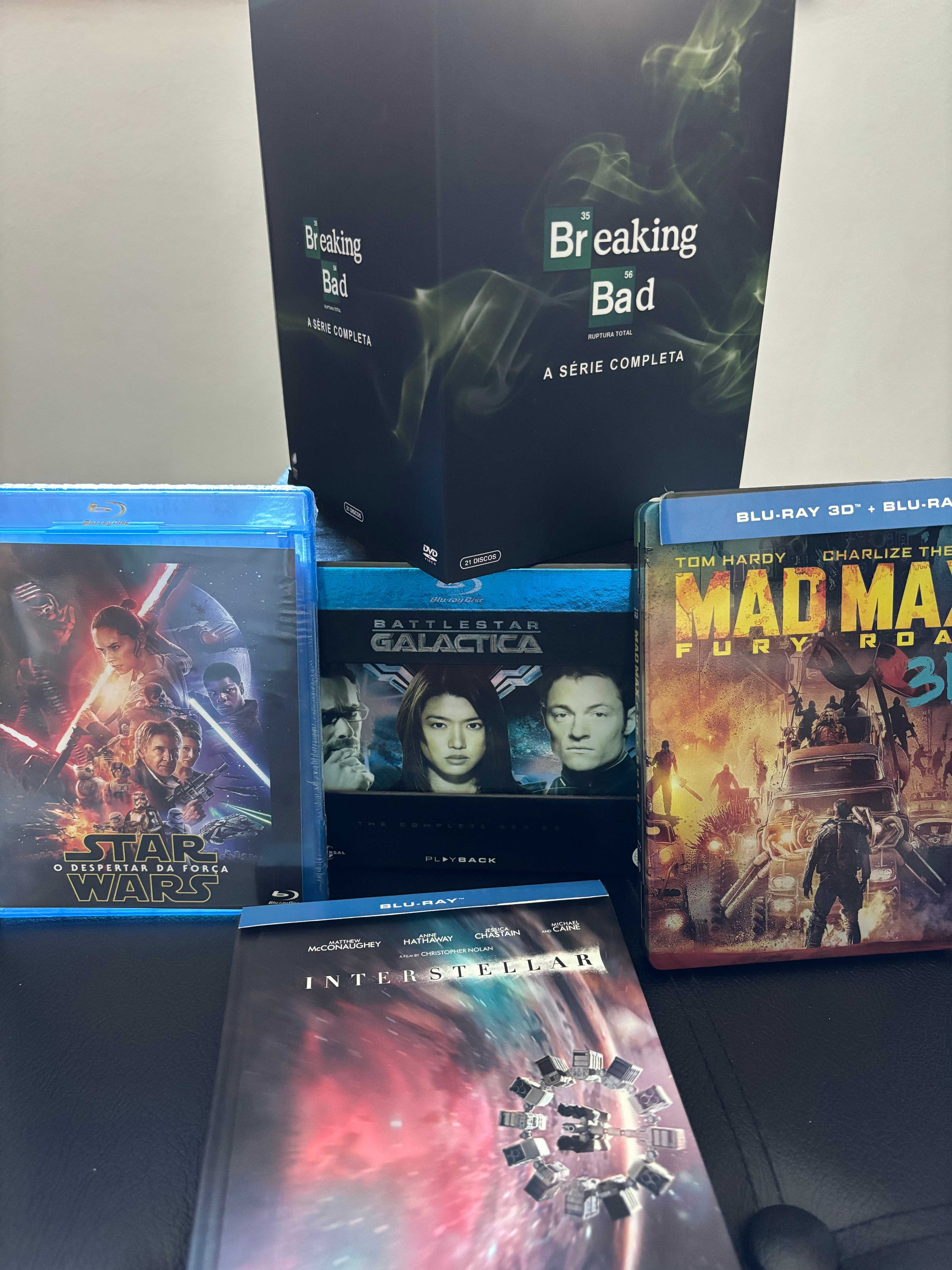 Breaking Bad, Battlestar Galactica, Star Wars, VARIOS Blu-ray