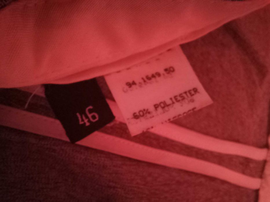 Calças de Fato Cinza Mulher