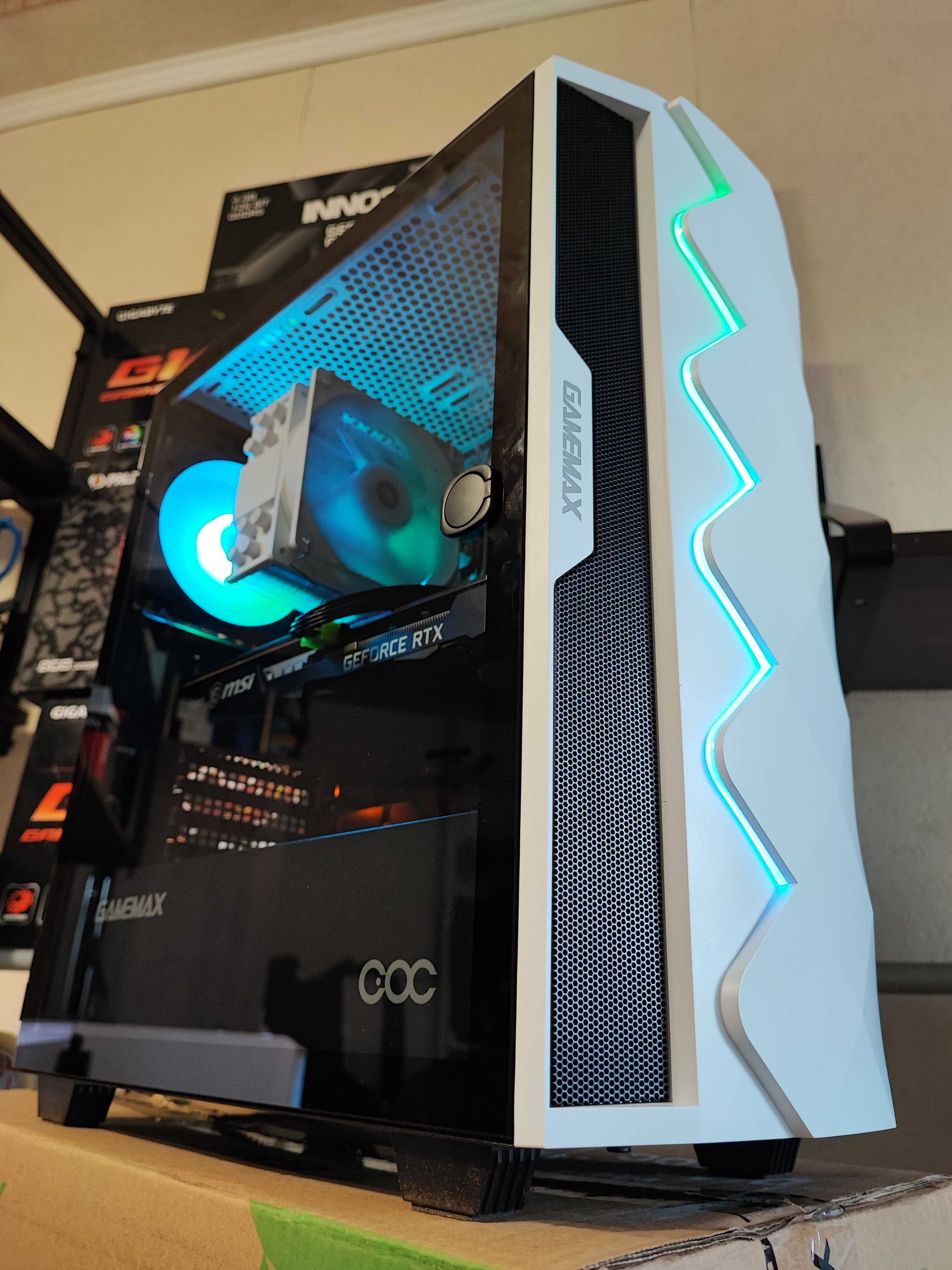 Потужний Ігровий ПК RYZEN 5 5500 4.2GHZ, RTX 3060 12GB, 16GB, SSD.