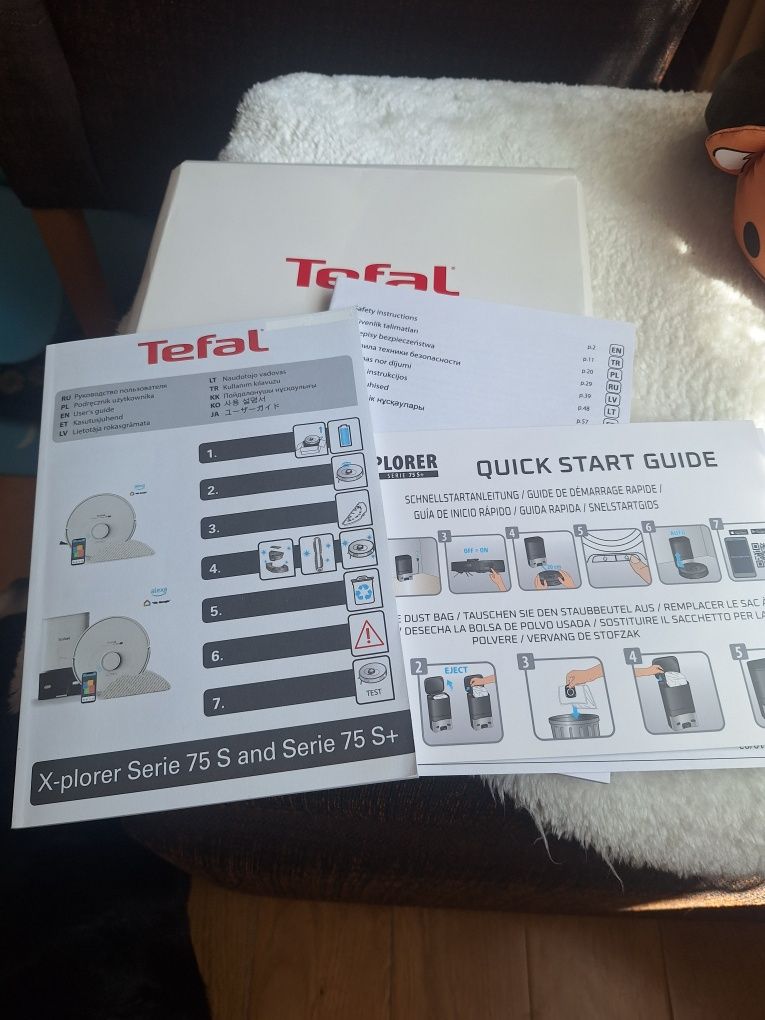 Tefal robot sprzątający z funkcją mopowania