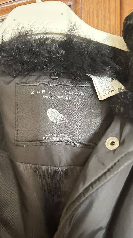 Casaco novo da Zara preto