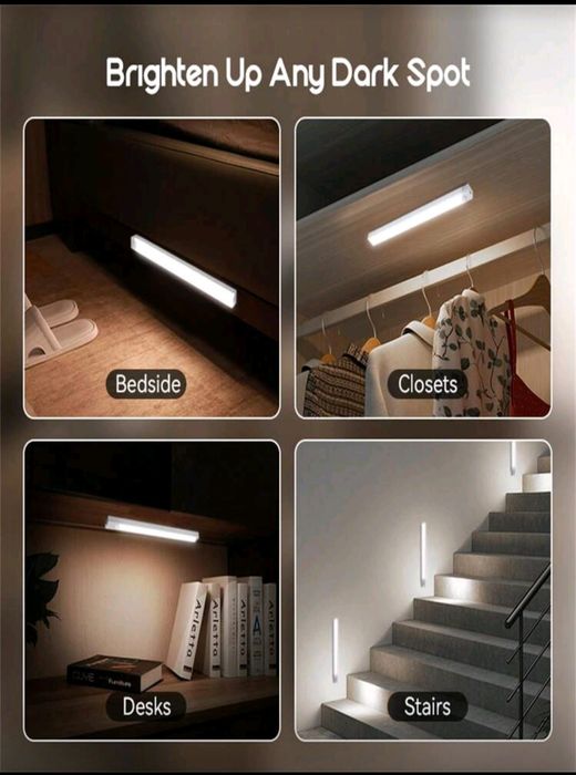 Luz led com sensor de movimento