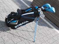 Kije do golfa Callaway Strata Zestaw + torba DLA LEWORĘCZNYCH