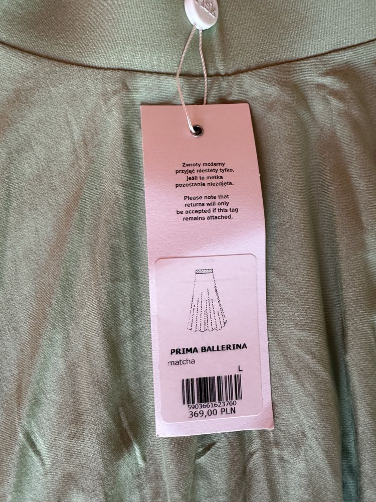Spodnica primaballerina risk made in warsaw L matcha