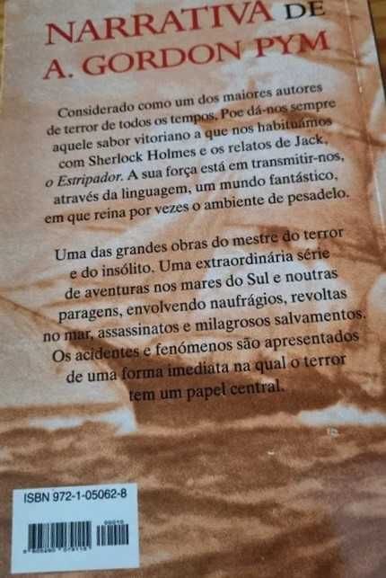 Narrativa de A. Gordon Pym - Edgar Allan Poe