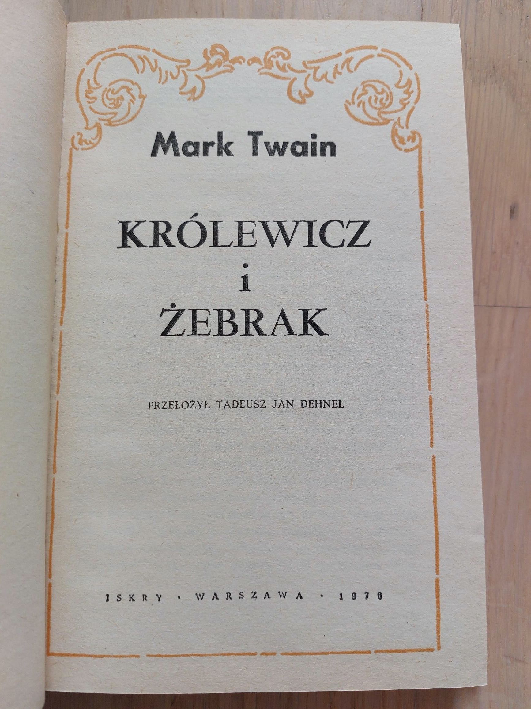 Mark Twain, Królewicz i żebrak