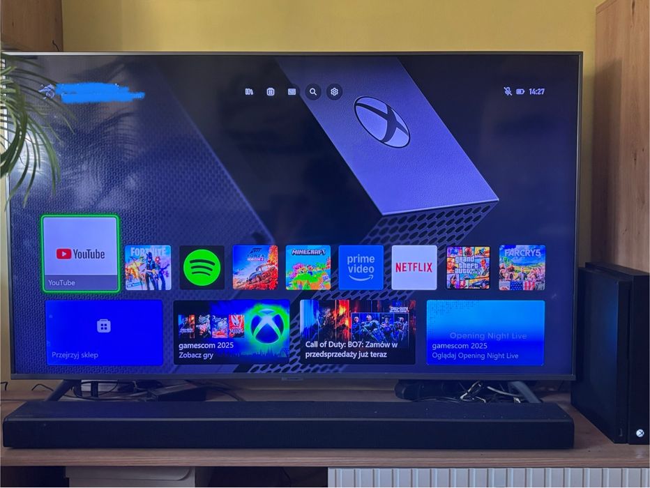 XBOX ONE X nie uszkdzony 1TB
