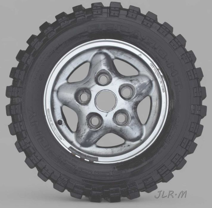 4x Opony koła 245/70R16 Gepard Mt Ecoopony  i 4X Felgi LR 16" ANR5307