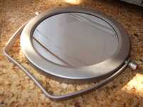 Espelho pequeno de mesa / Round table mirror - Body Shop