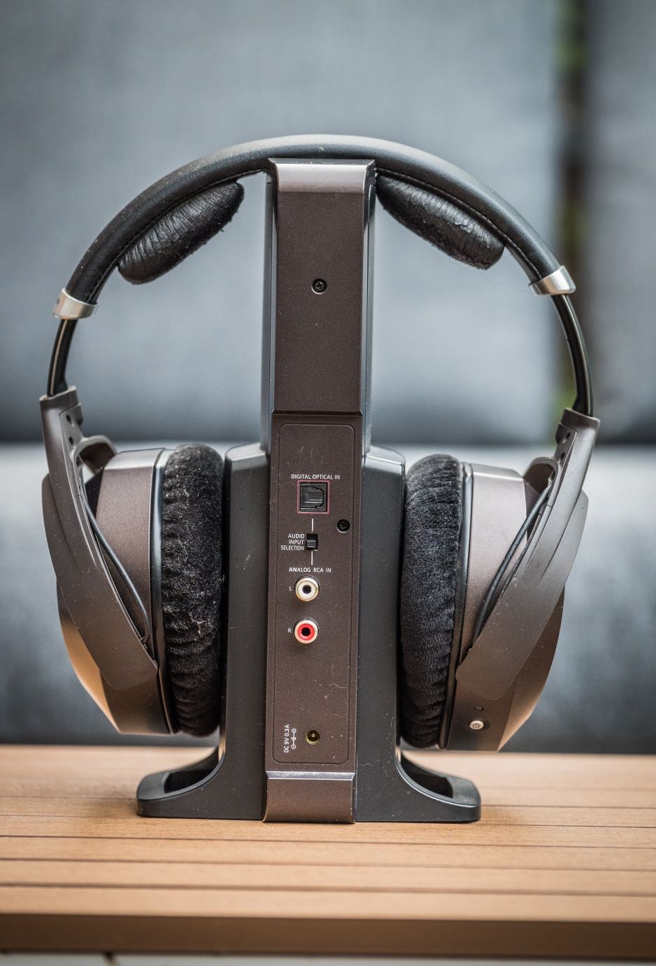 Słuchawki Sennheiser RS 185 + wzmacniacz Holdegron Audio