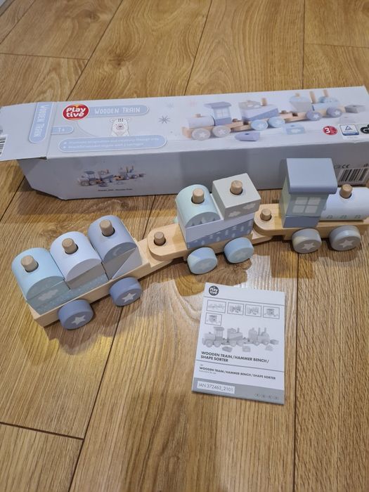 Drewniany pociąg 1+ Playtive