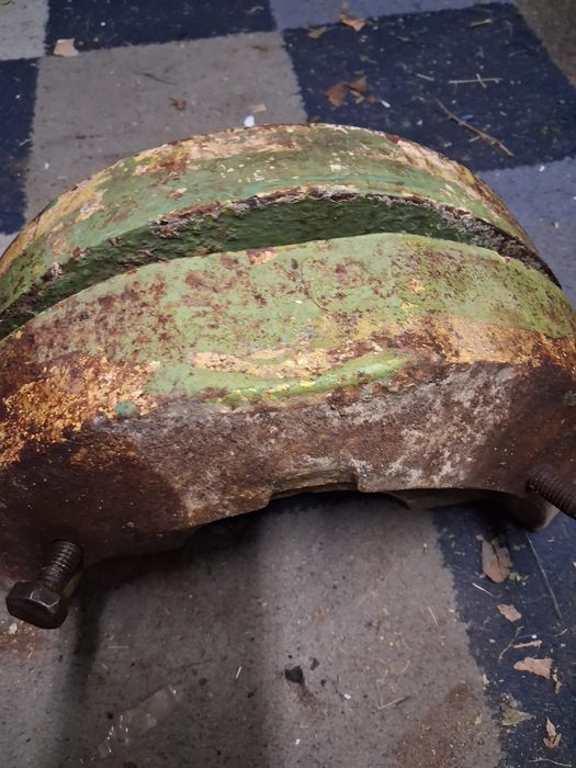 Odważniki koła przedniego