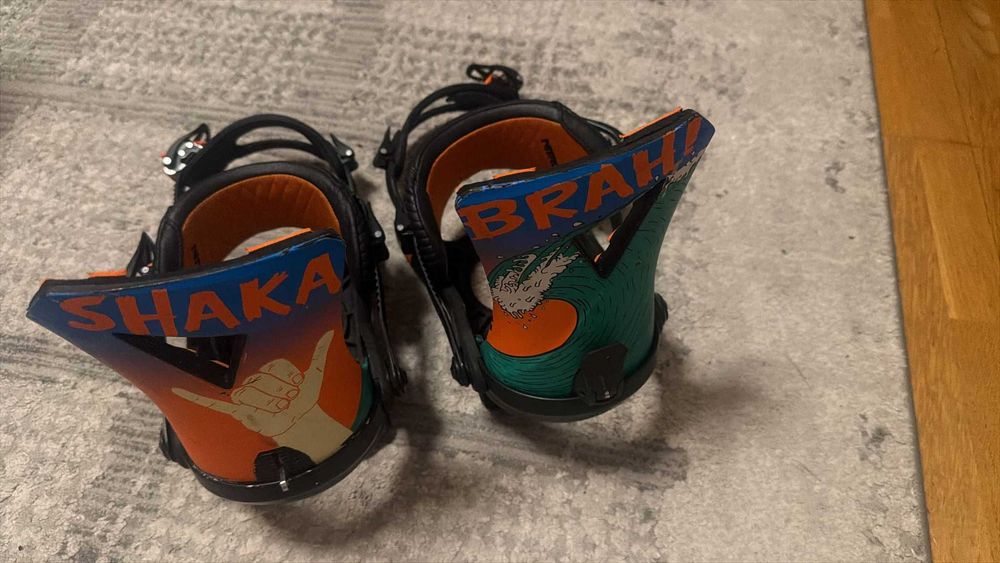 Wiązania snowboardowe NITRO Zero Nitros Shaka Brah M