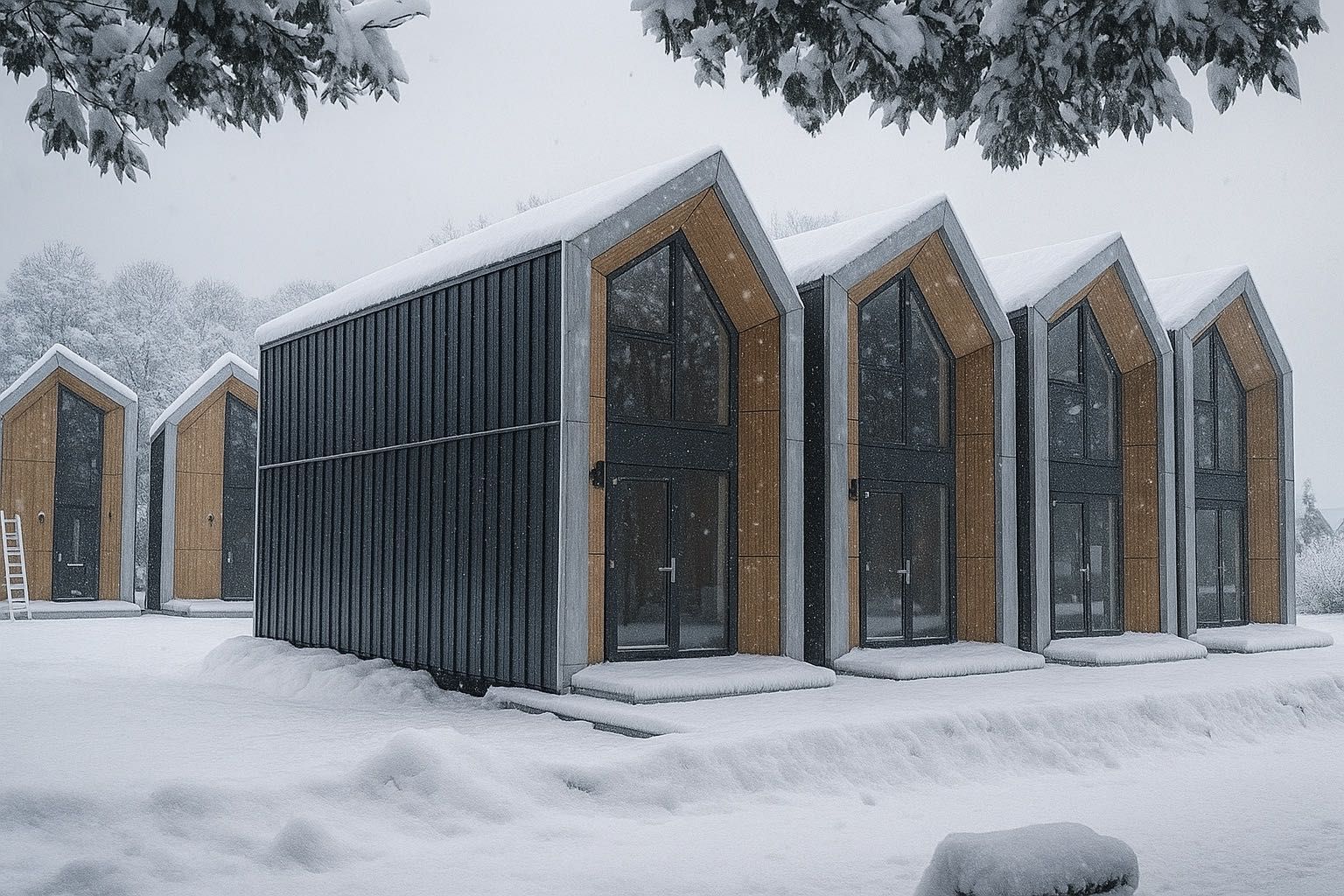 Dom modułowy całoroczny 75m2 na zgłoszenie