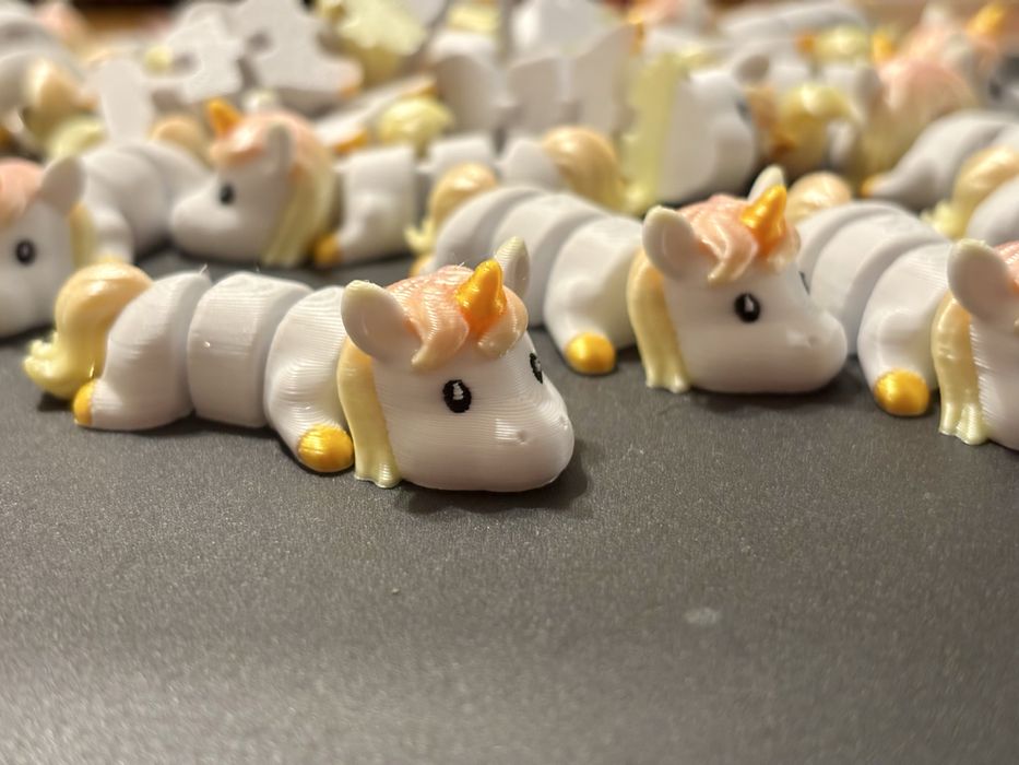 Breloczek Jednorożec – magia w miniaturze! Unicorn Bambu Lab