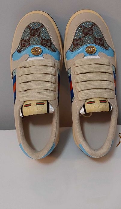 Sapatilhas Gucci  Novas com Cristais.